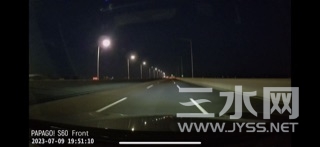 X205出口向东到科技大道高架段南侧不亮