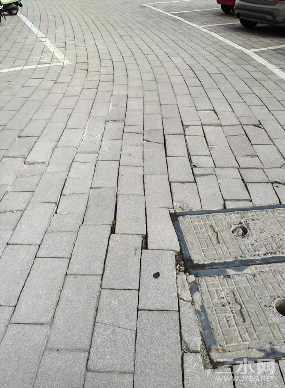 姜堰的路面