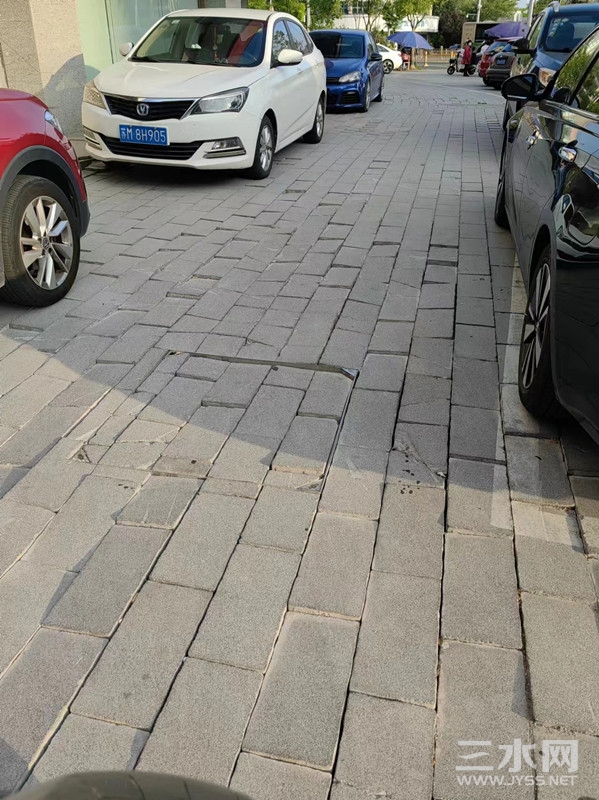 姜堰的路面