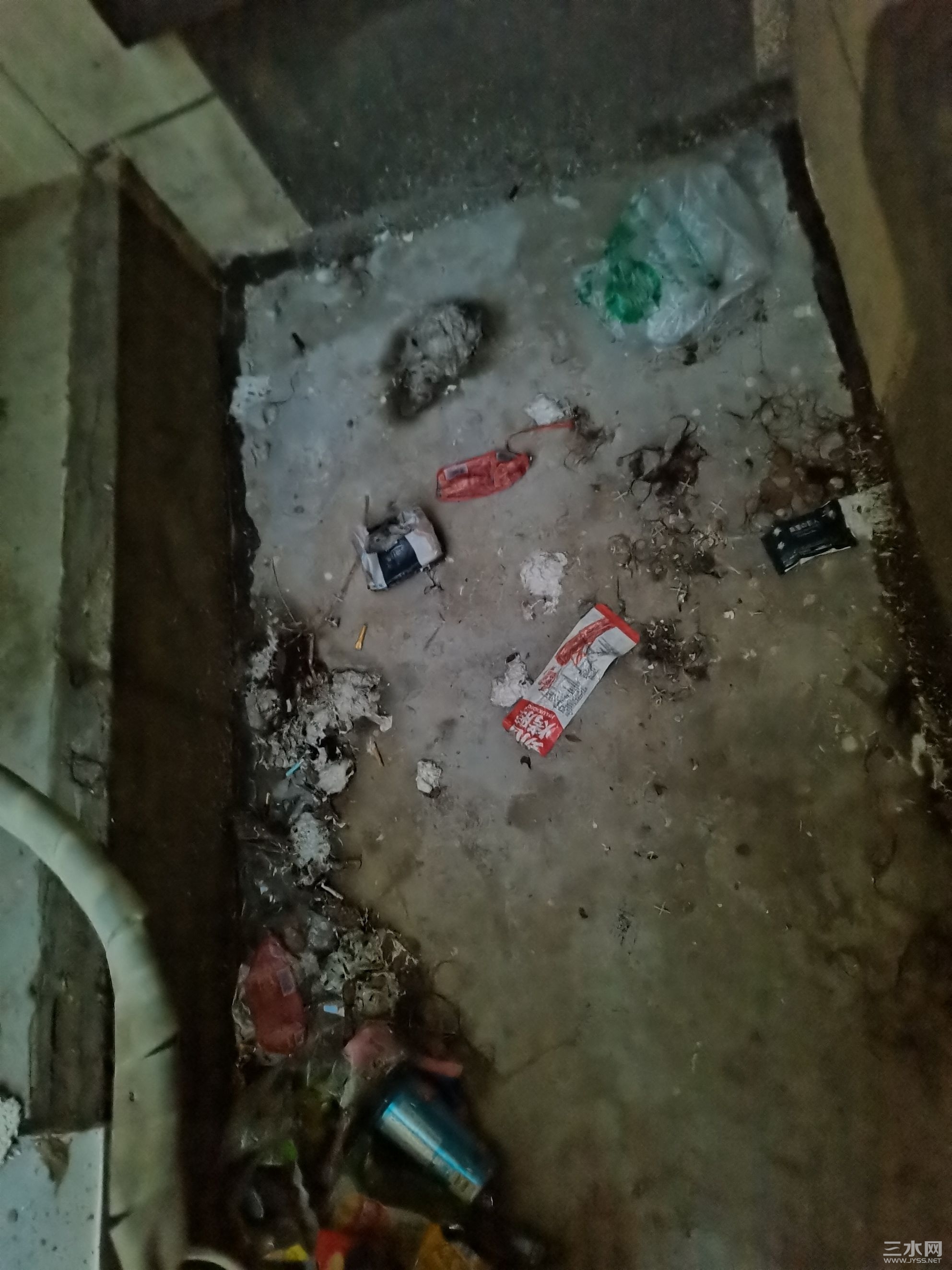 过后任然扔垃圾