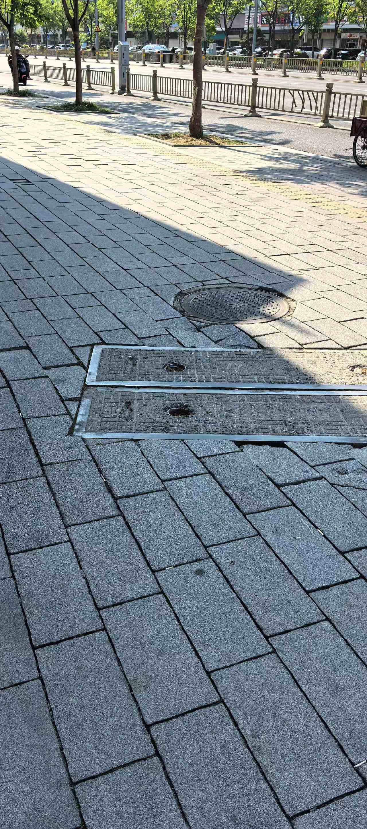 姜堰的破路