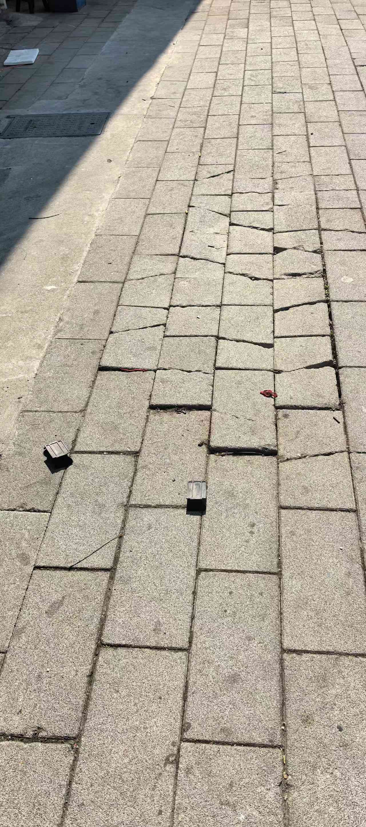 姜堰的破路
