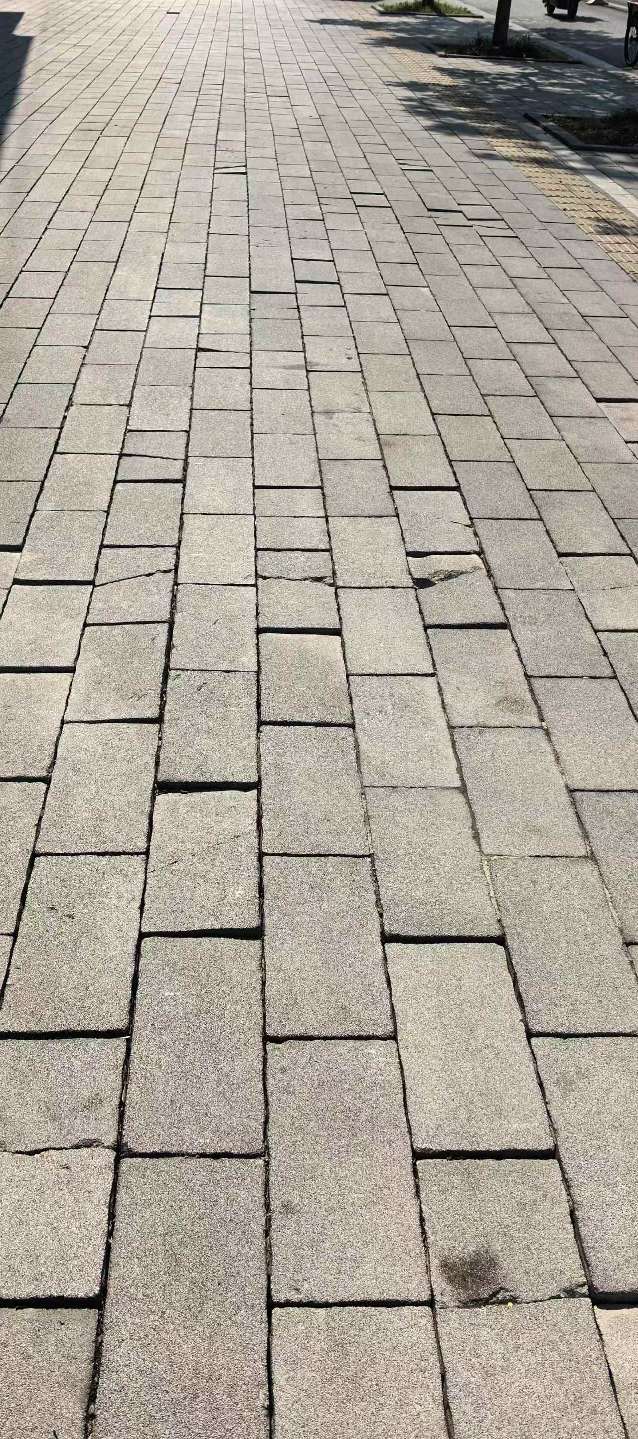 姜堰的破路